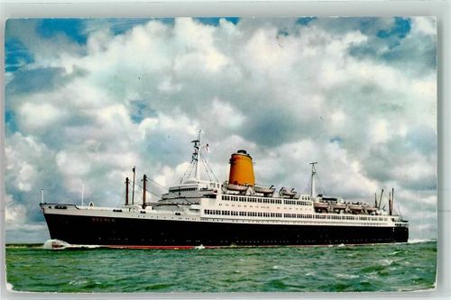 TS Bremen Stempel: Good-Will Reise MS Bremen 4 Bochum 1970