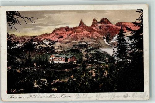 Lindauer Hütte 1924 Gasthaus