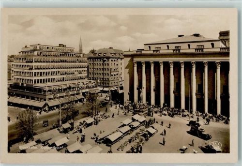 Stockholm Konserthuset Marktszene
