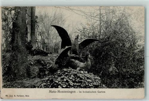 Metz Botanischer Garten Feldpost WK I