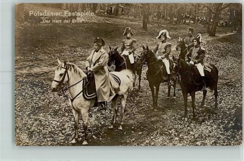 Potsdam 1912 Potsdamer Festspiele der Herr der Erde