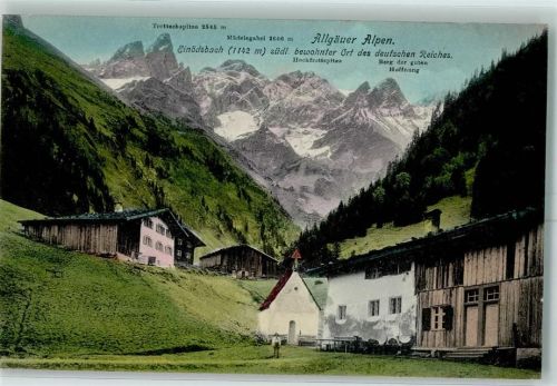 Einödsbach Allgäuer Alpen