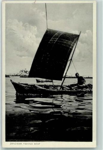 Sansibar 1955 Fishing Boat - Volkstypen