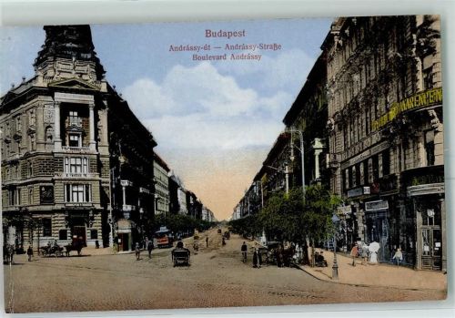 Budapest Andrassy Straße