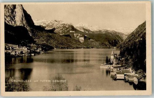 Bad Aussee Grundlsee Totem Gebirge