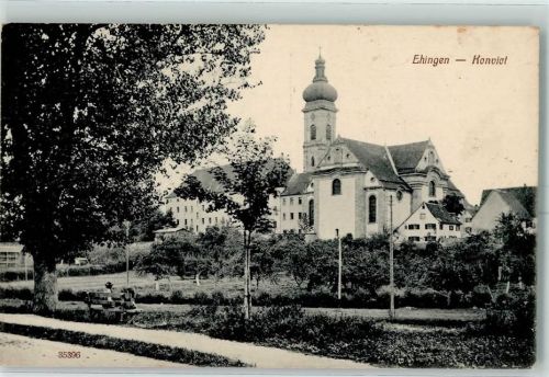 Ehingen 1911 Konviet Kirche
