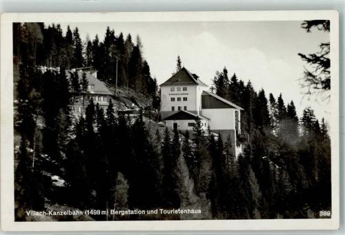 Annenheim Villach Kanzelbahn Bergstation und Touristenhaus