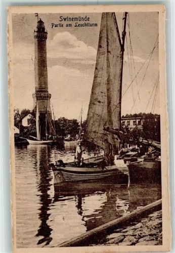 Swinemünde Leuchtturm Hafen