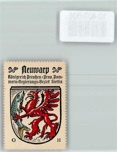 Neuwarp Vignette Wappen Kaffee Hag ca 1920-1940