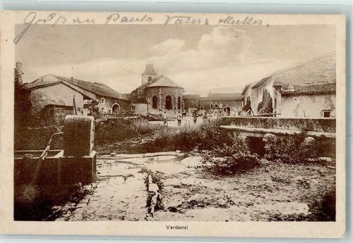 Verdenal 1915 Feldpost WK I 39. Res.Div.