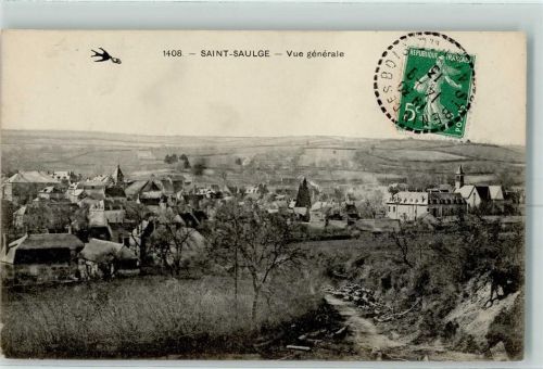 Saint-Saulge 1913 Kirche