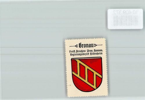 Gronau Vignette Wappen Kaffee Hag ca 1920-1940