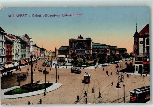 Budapest Straßenbahn Ost Bahnhof