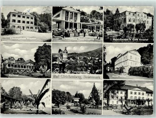 Bad Gleichenberg Hotel Annahof Kurmittelhaus Kurhotel Erholungsheim Klausen