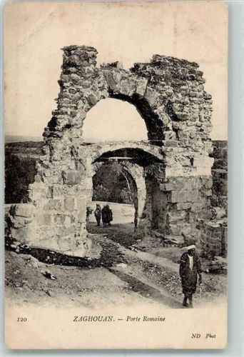 Zaghouan Porte Romaine AK
