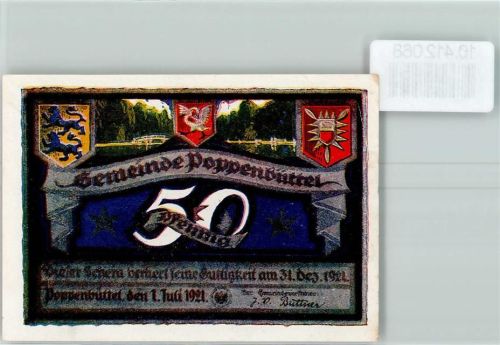 Poppenbüttel Notgeld