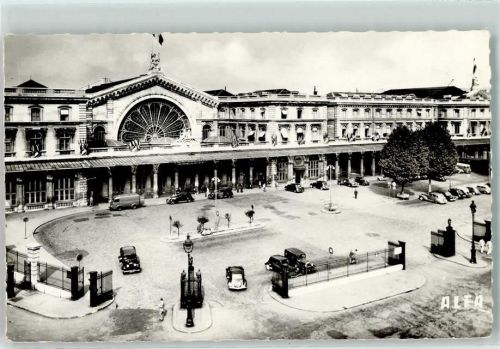 Paris 1940 La Gare de Verdun AK