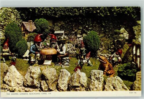 Isle of Wight The Gomes Gardens Blackgang Chine AK
