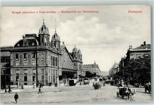 Budapest Postkutsche West Bahnhof