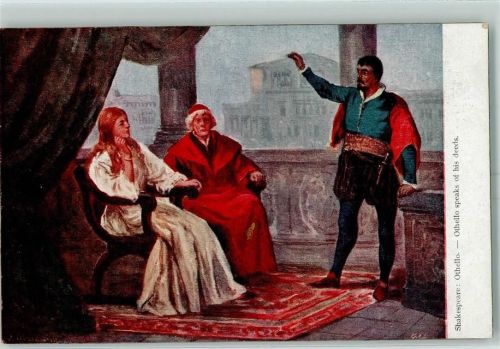 Serie 93/ 4 Othello AK Shakespeare Künstlerkarte
