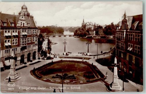 Königsberg 1928 Schlossteich