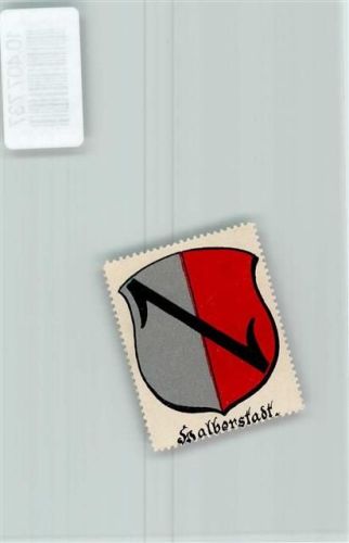Halberstadt Vignette Wappen Kaffee Hag 1920-1940