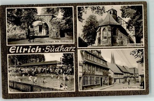 Ellrich Torbogen Kindergarten Frauenbergkirche Schwimmbad