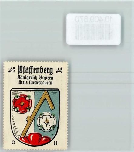 Pfaffenberg Vignette Wappen Kaffee Hag ca 1920-1940