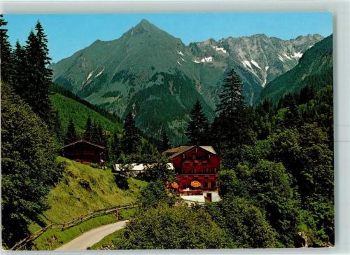 Ginzling Beschreibung aufgeklebt Gasthaus Rosshag