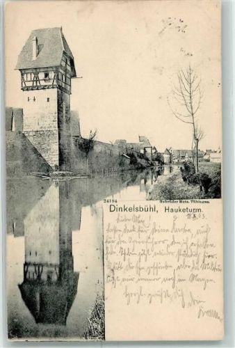 Dinkelsbühl 1903 Hauketurm