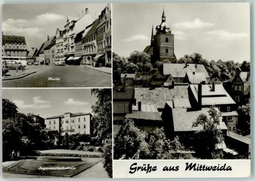 Mittweida Markt Ingenieurhochschule Alt-Mittweida