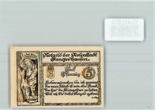 Sangerhausen Notgeld