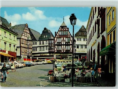 Limburg Am Kornmarkt Straßencafe