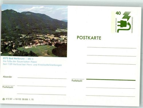 Bad Heilbrunn Postkarte
