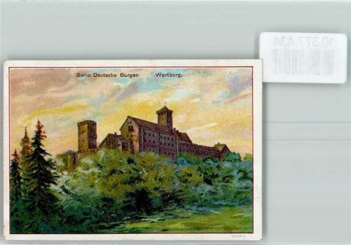 Wartburg Deutsche Burgen Werbung Laxin-Konfekt Pharmakon
