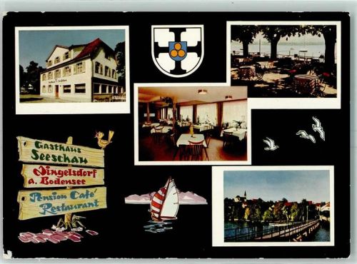 Dingelsdorf Gasthaus Seeschau Terrasse Gastraum