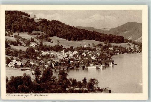 Unterach Salzkammergut See