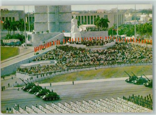 Havanna Militärparade Platz der Revulution Jose Marti