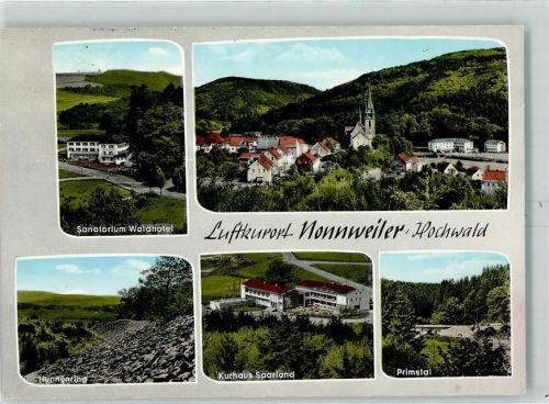 Nonnweiler Sanatorium Waldhotel Hunnenring Kurhaus Saarland Primstal