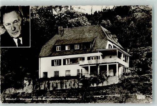 Rhöndorf Wohnhaus Alt Bundeskanzler Adenauet