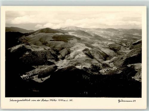 Schopfheim Blick von der Hohen Möhr Fotograf Gutermann