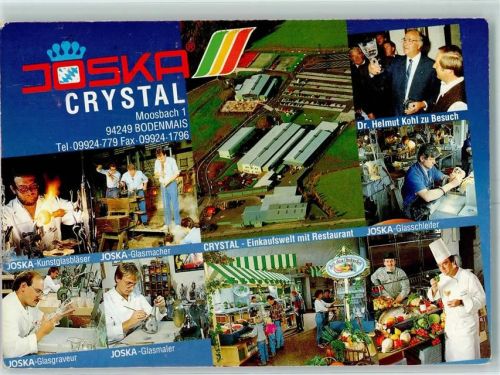 Bodenmais Joska Crystal Glasmanufaktur Glasbläser Innenansicht