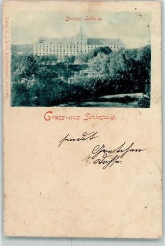 Schleswig 1898 Schloß Gottorp