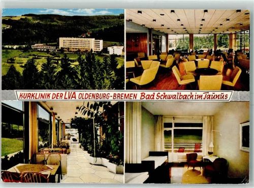 Bad Schwalbach Kurklinik der LVA Oldenburg-Bremen Innenansichten Gästezimmer