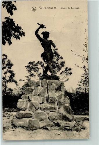 59300 Valenciennes 1915 - Denkmal de Brennus Feldpost WK I