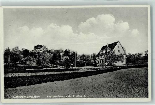 Bad Bergzabern Kindererholungsheim Emilienruh