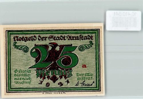 Arnstadt Notgeld Marlitt
