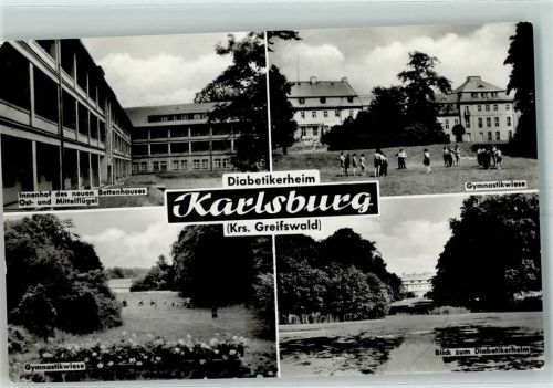 17495 O2201 Karlsburg b Greifswald - Diabetikerheim Karlsburg