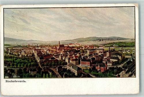 Bischofswerda 1913 Eisenbahn sign. Ad. Michalsky