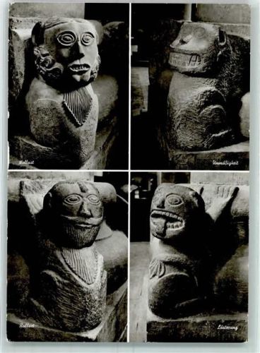 Alpirsbach Klosterkirche Sockelfiguren